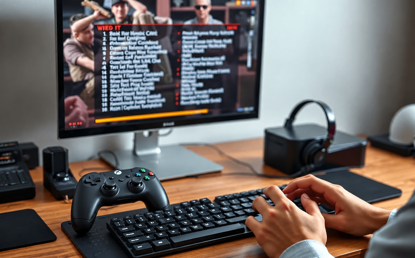 Right-Handed Gaming Workstation